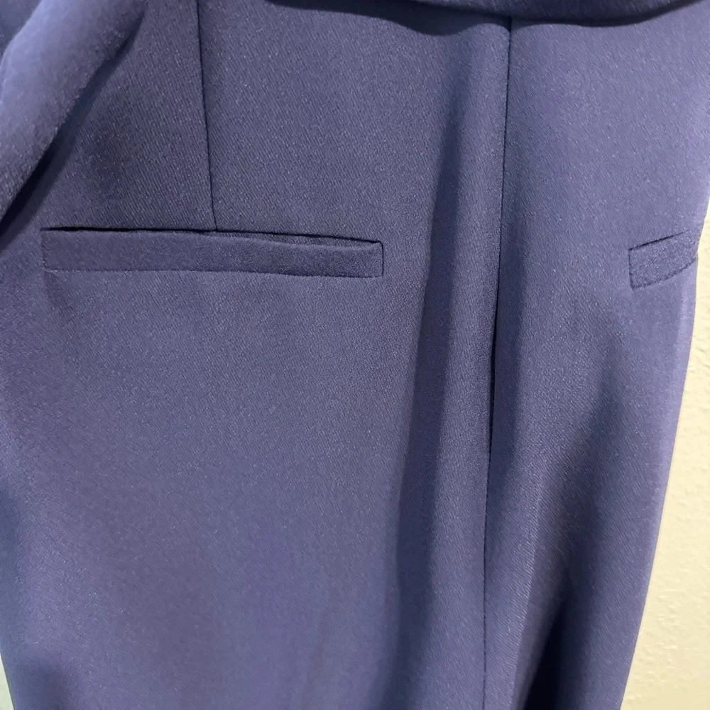Banana Republic navy blue sleeveless jumpsuit size 2